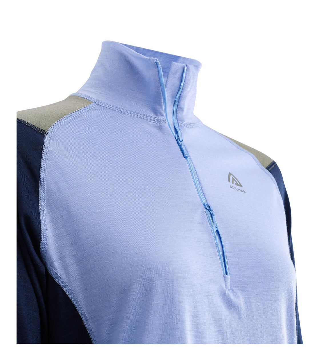 Lightwool Reinforced Mock Neck Damen