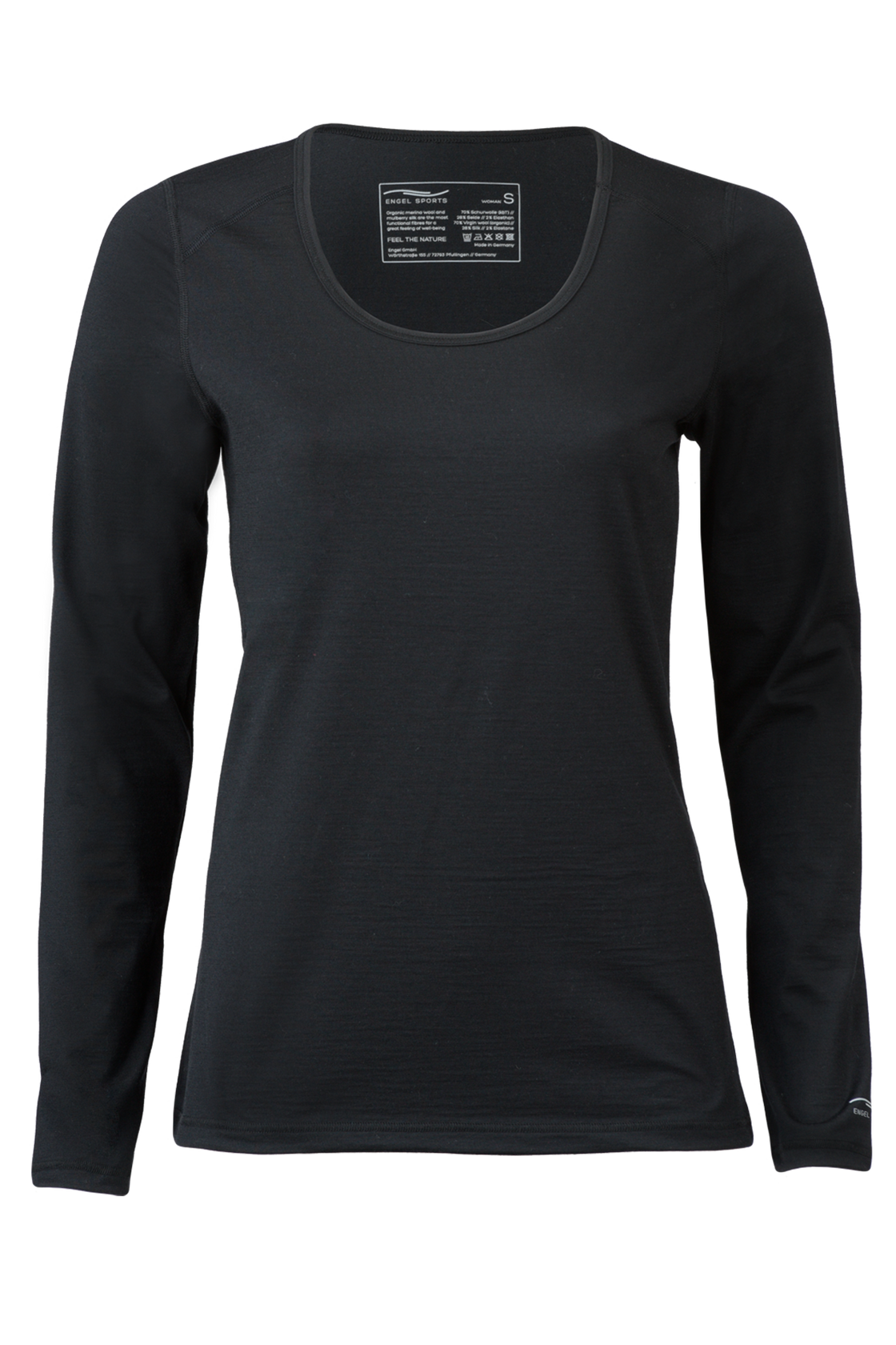 Sports Langarmshirt Merino-Seide ♀ 150