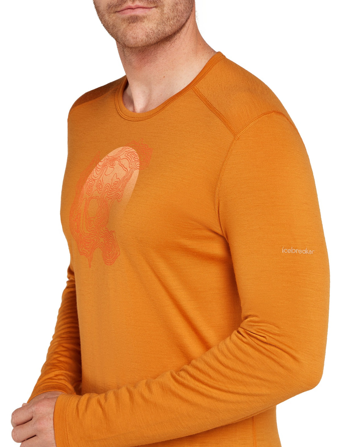 Oasis Merino Long Sleeve Ruapehu Round ♂