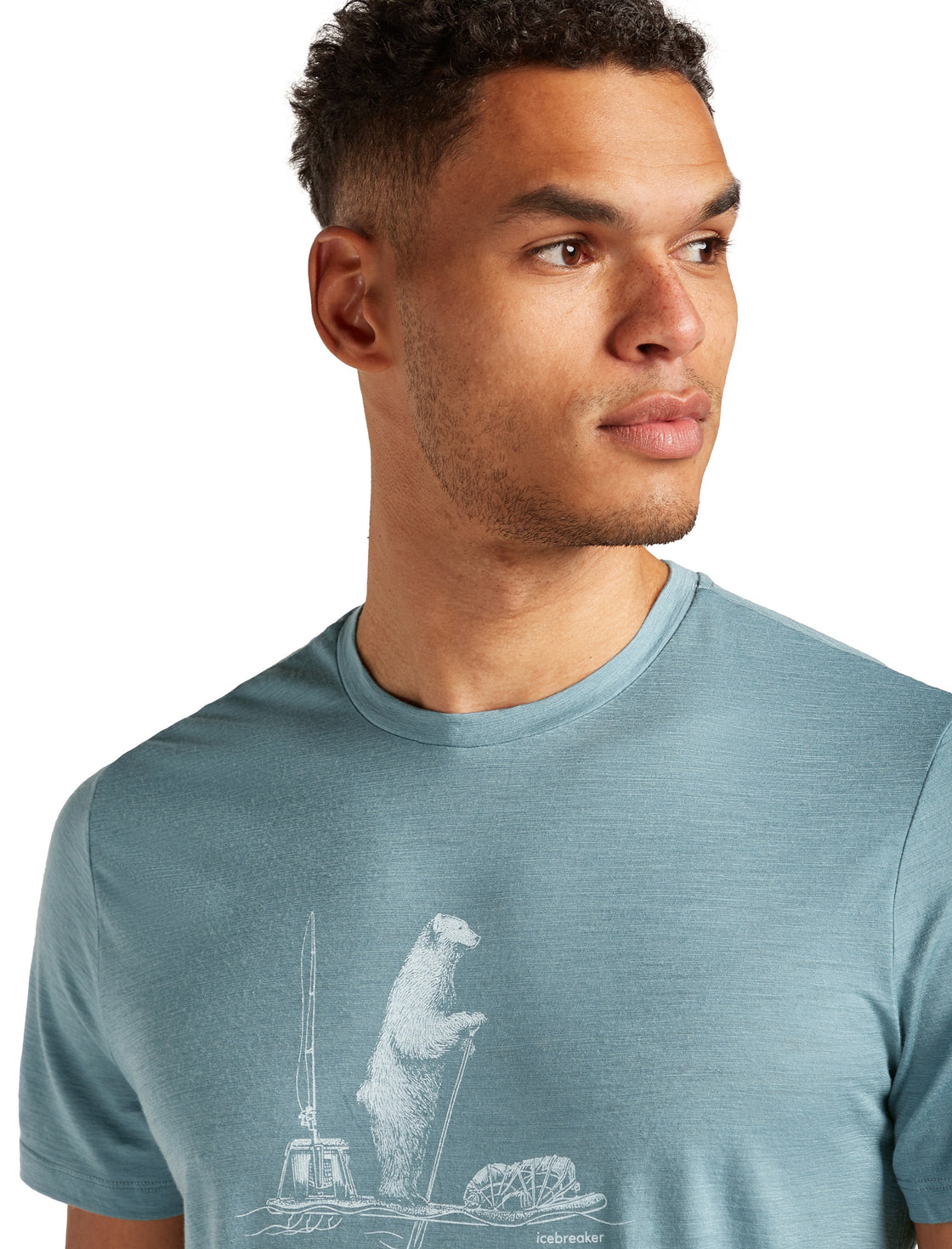 Tech Merino T-Shirt Polar Paddle ♂