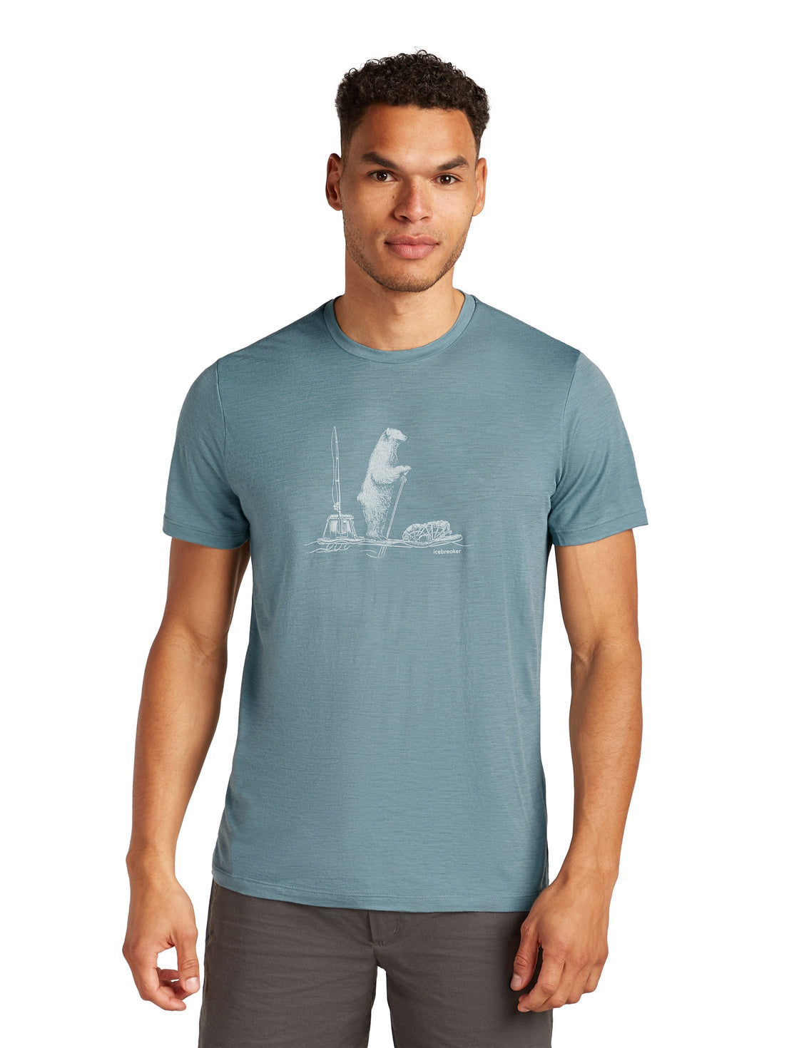 Tech Merino T-Shirt Polar Paddle ♂