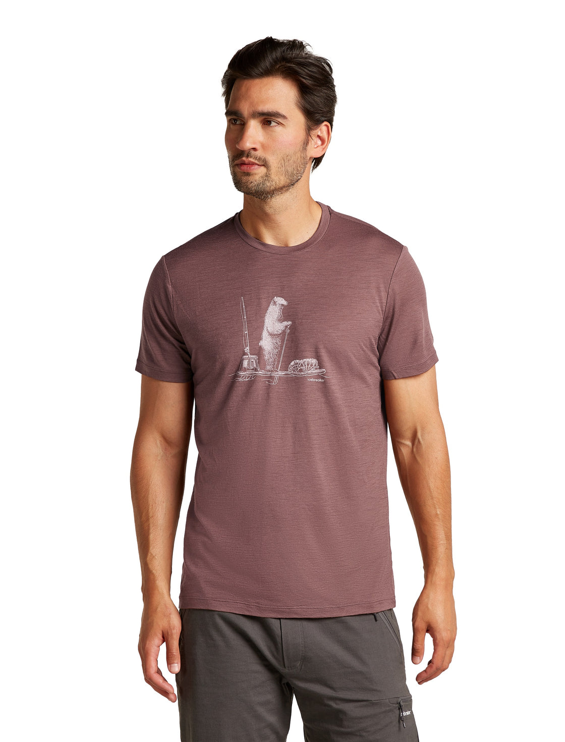 Tech Merino T-Shirt Polar Paddle ♂