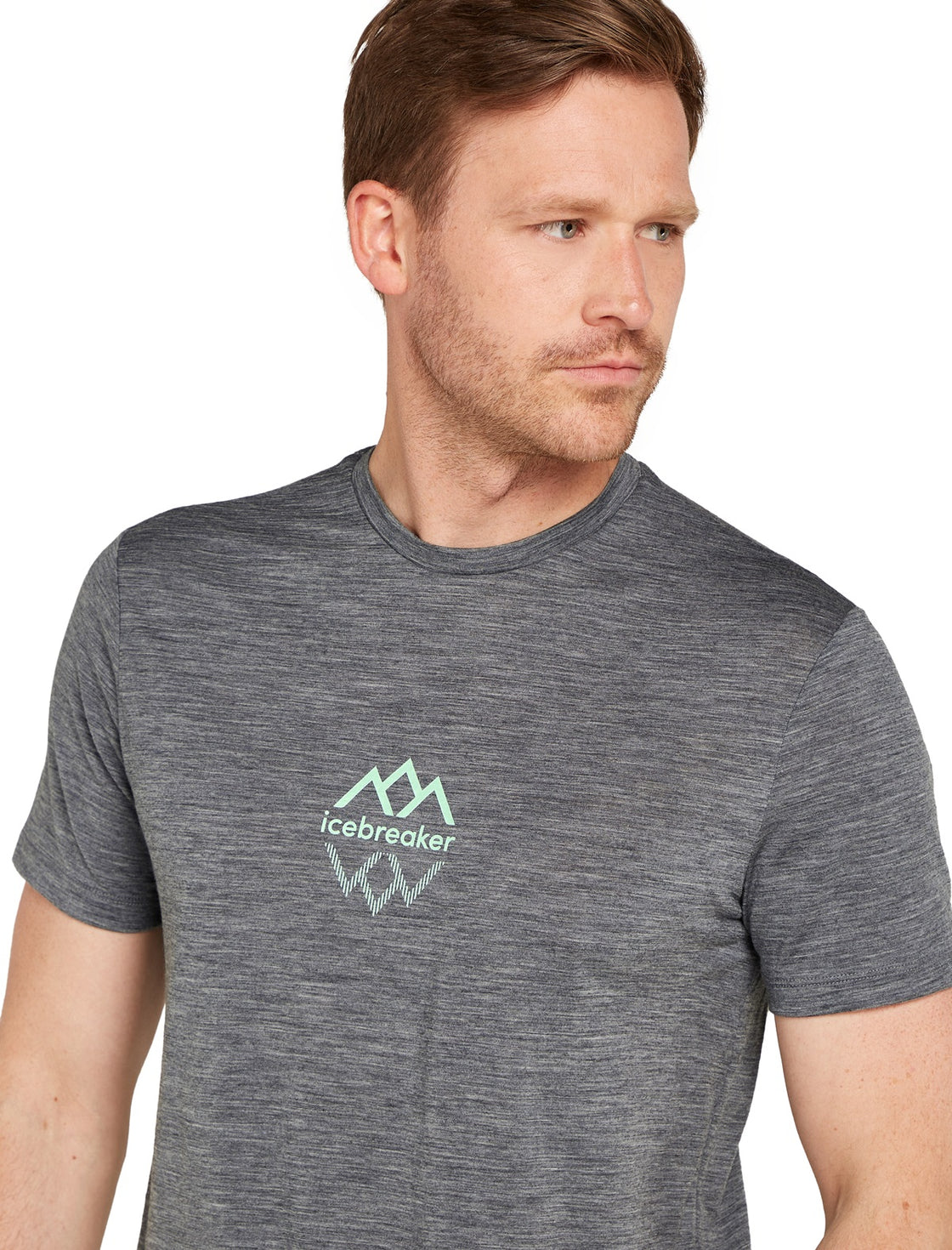 Tech Merino T-Shirt Icebreaker Logo Reflections ♂