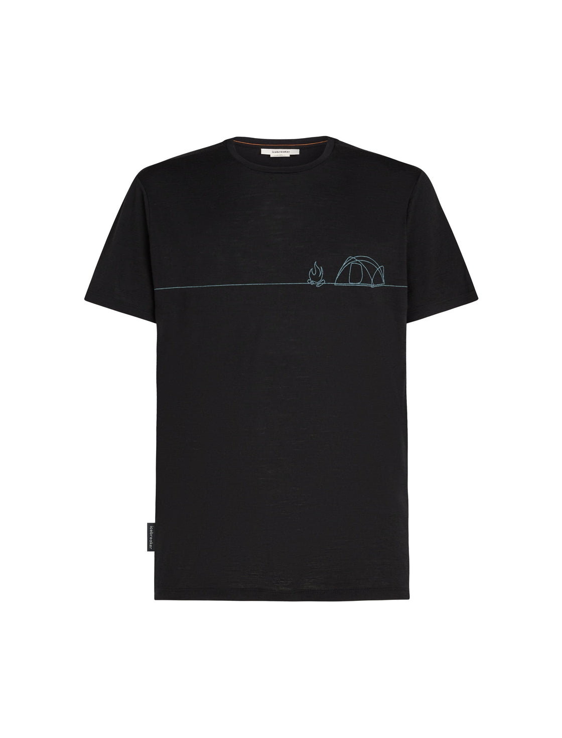 Tech Merino T-Shirt Single Line Camp ♂
