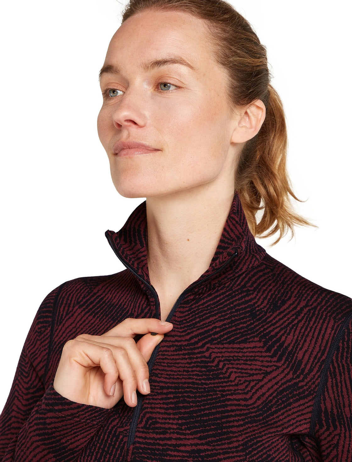 Vertex Merino Half Zip Frozen Forms 260 ♀