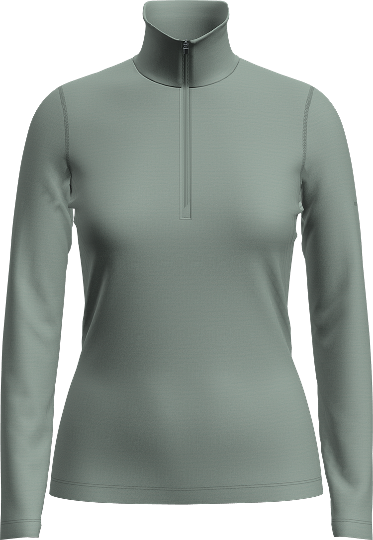 Oasis Merino Long Sleeve Damen Zip 200