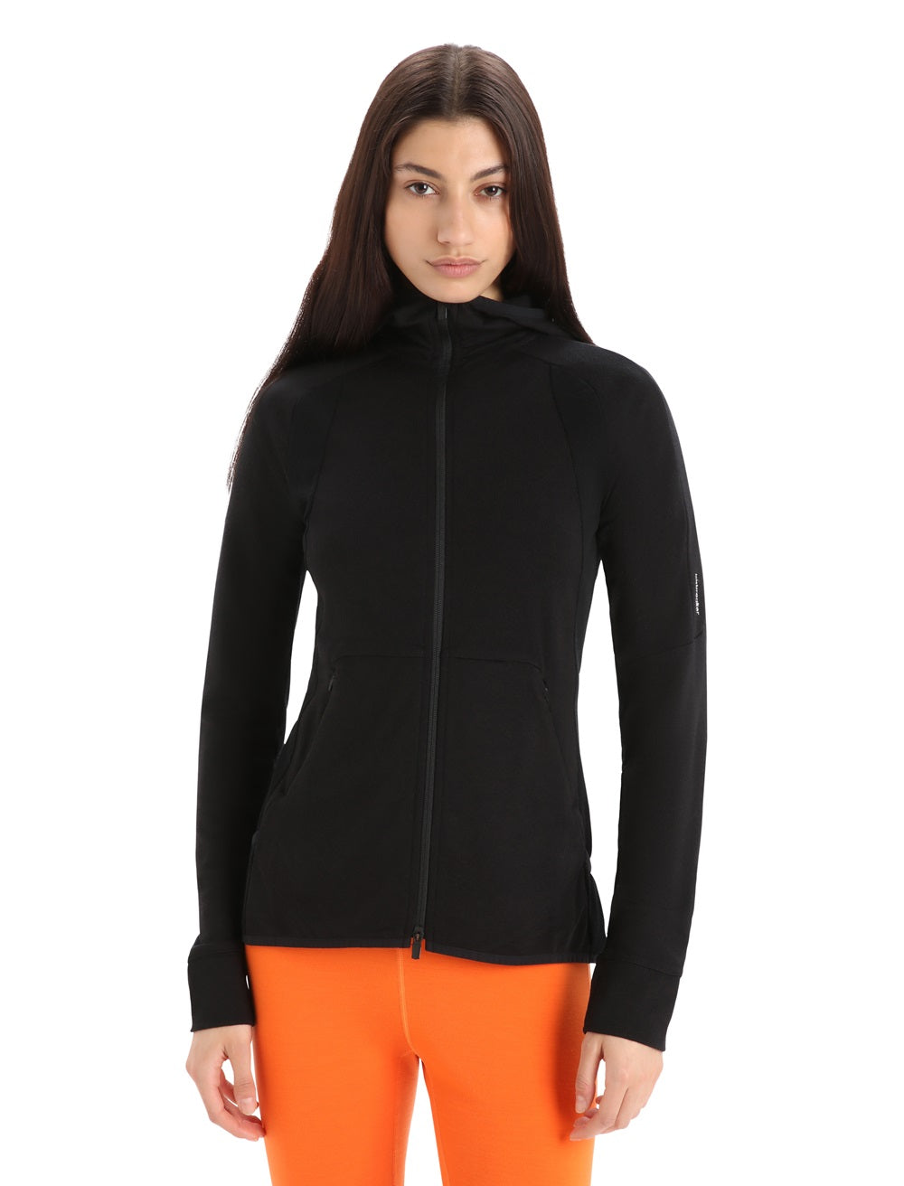 Quantum Hood Merino Fleece Damen