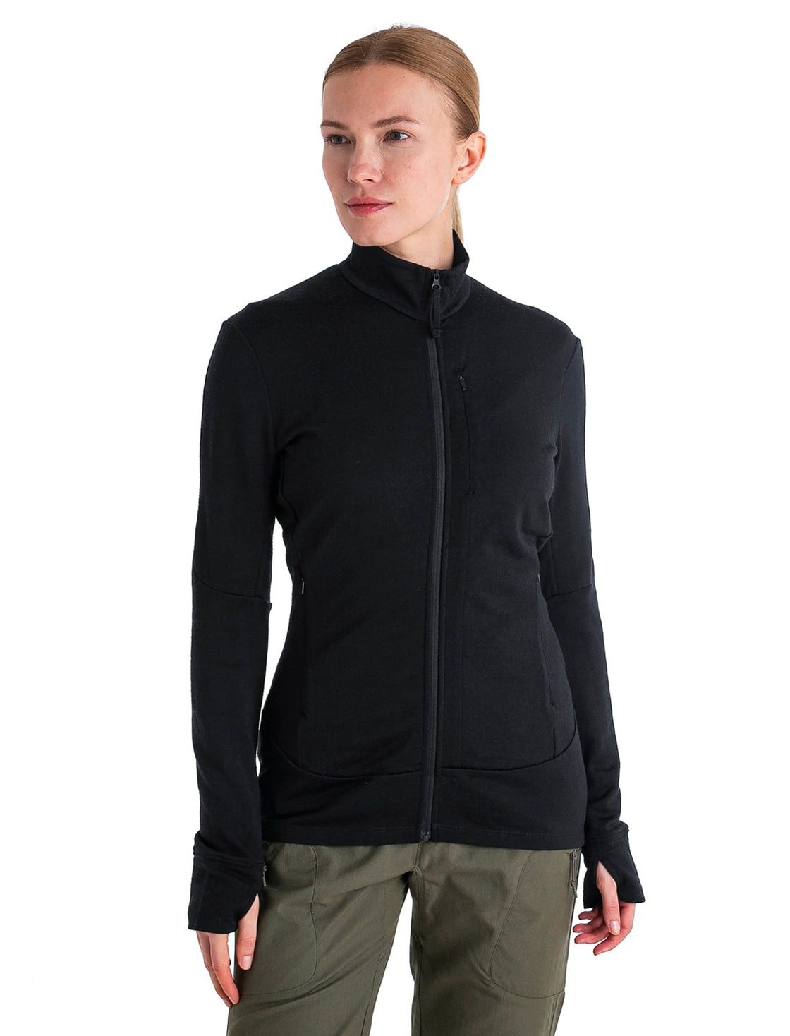 Quantum Merino Fleece Light Jacke Damen