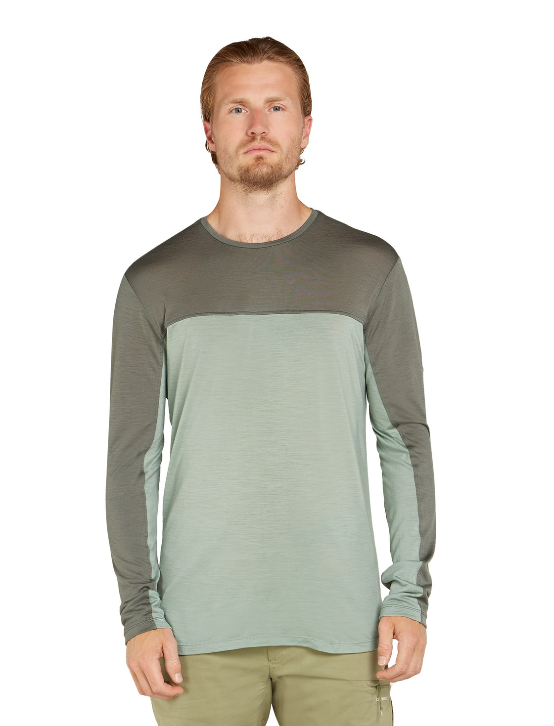 Sphere Tencel®-Merino Manches longues Color Block ♂