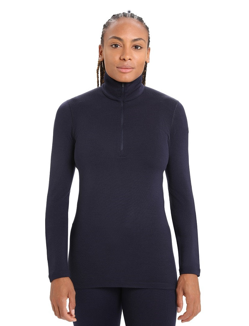 Tech Thermo Merino Manches Longues Demi-Zip Femme 260