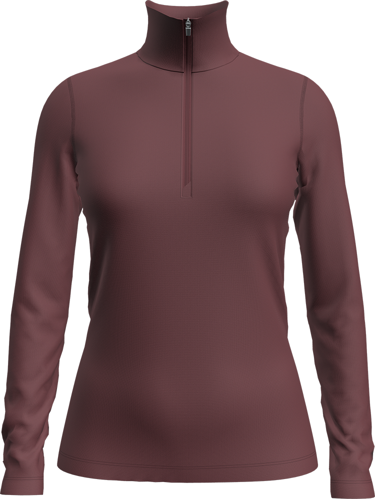 Tech Thermo Merino Manches Longues Demi-Zip Femme 260