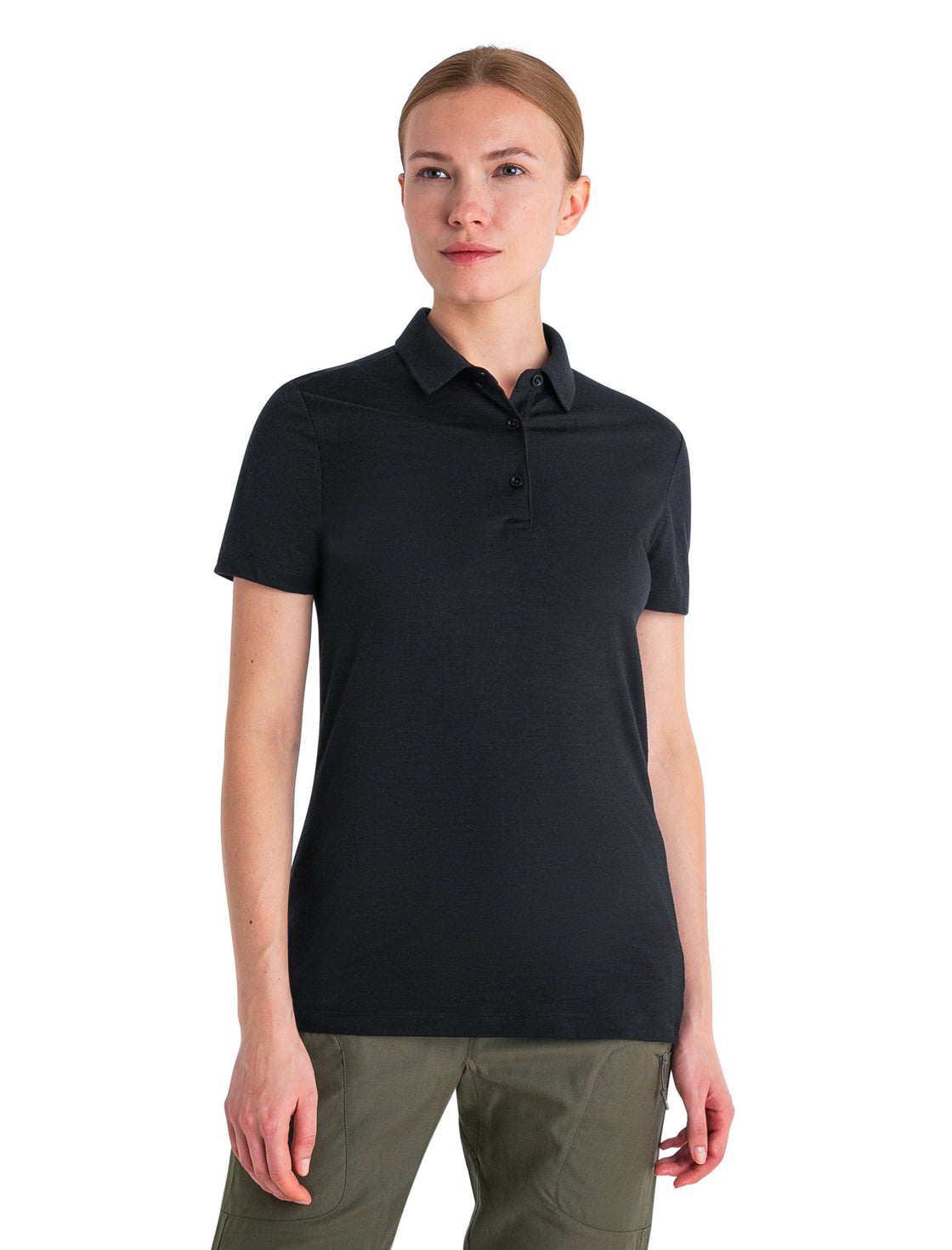 Tech Lite Merino Polo Damen 150