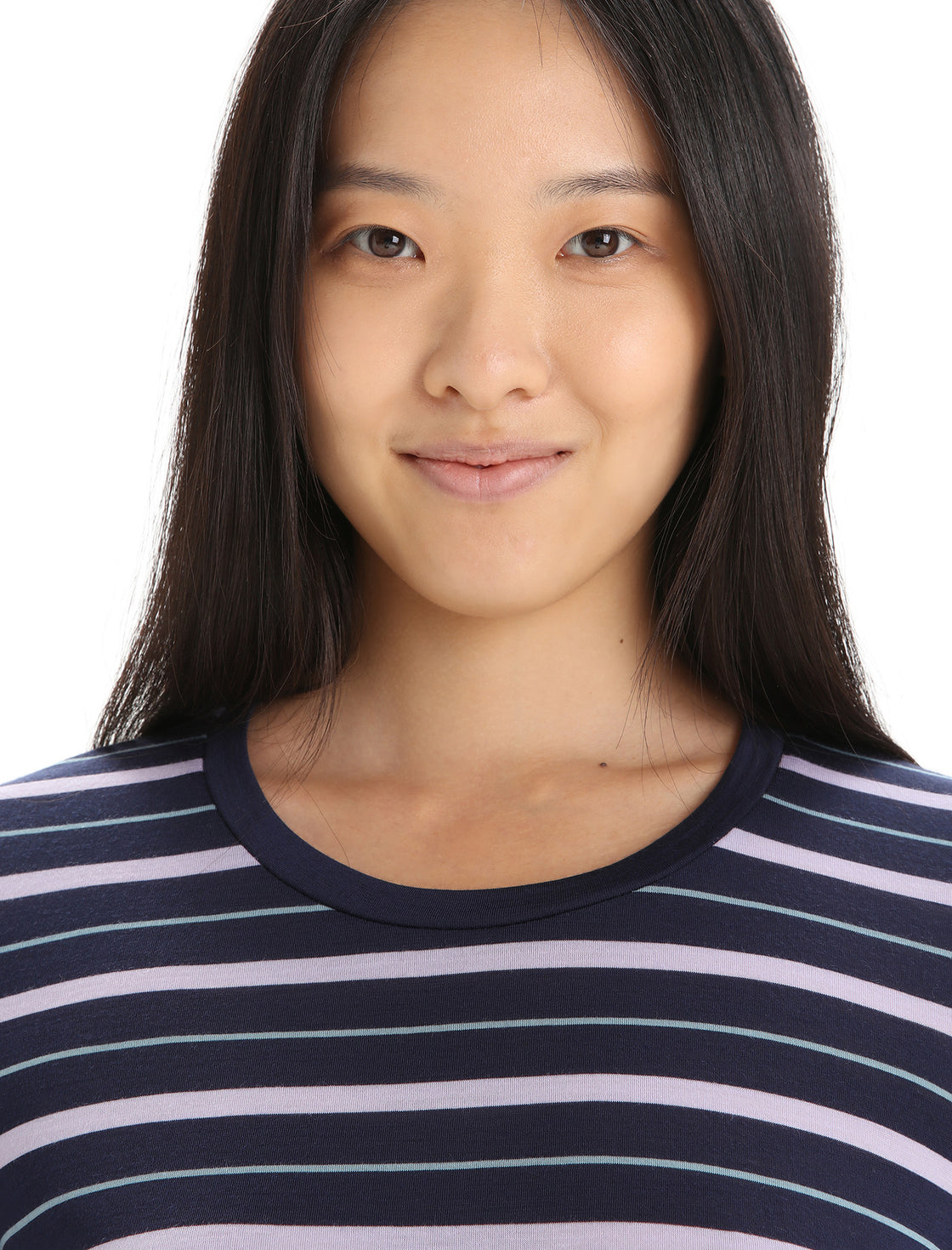 Wave Tencel®-Merino Shirt Stripe 150 ♀