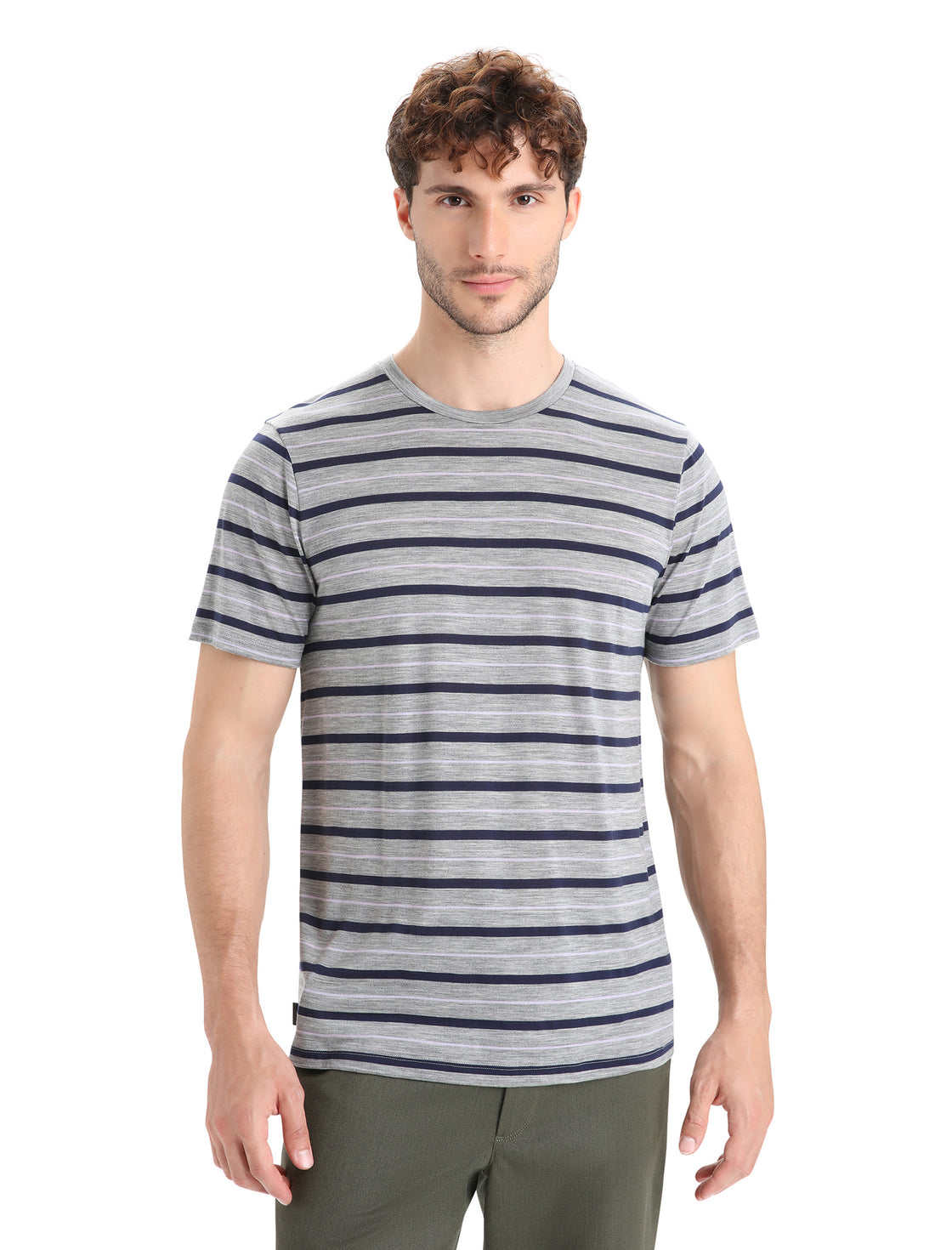 Wave Tencel®-Merino Shirt Stripe 150 ♂