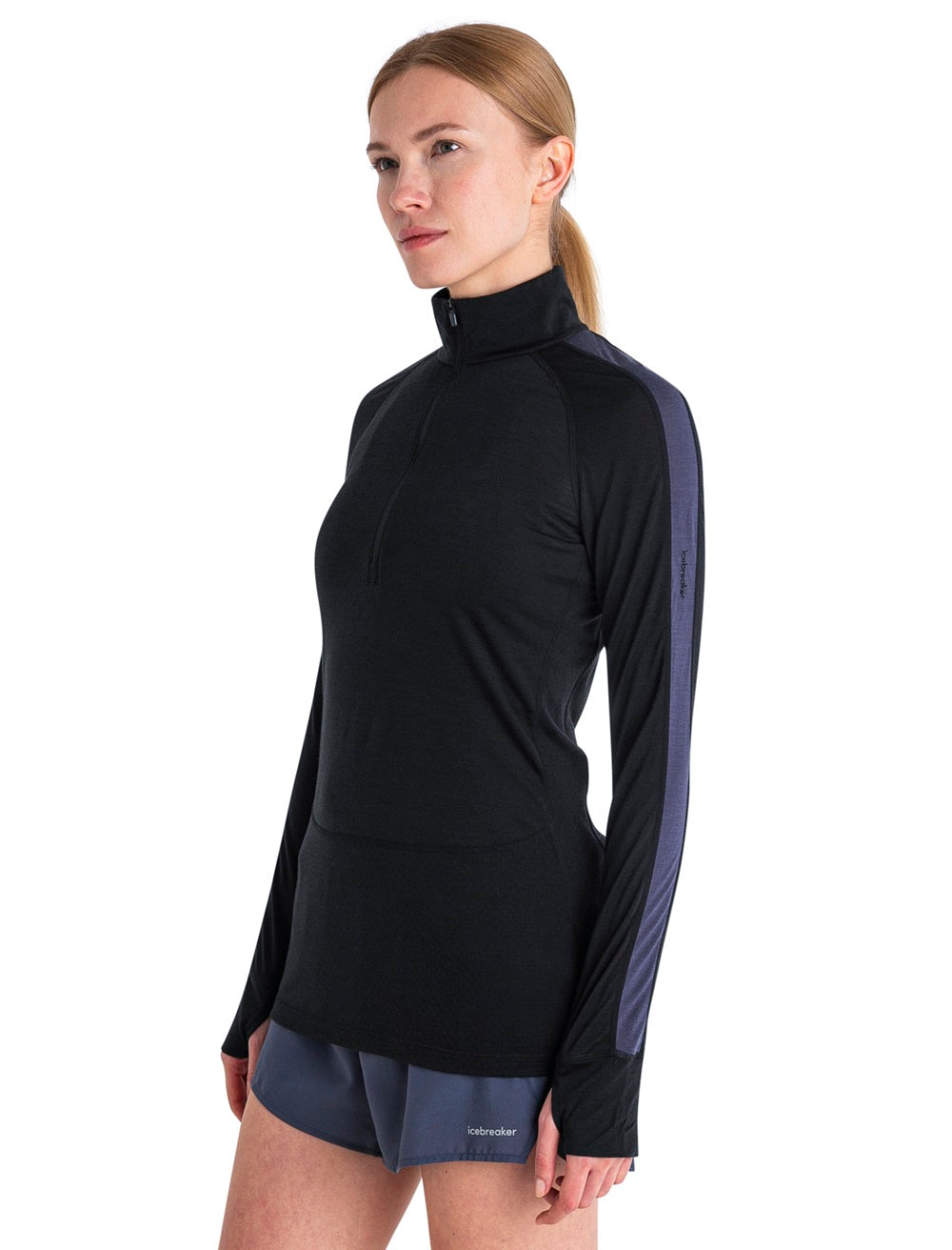 125 Zone Knit Half Zip Damen