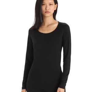 Oasis Merino Longsleeve Damen Scoop 200