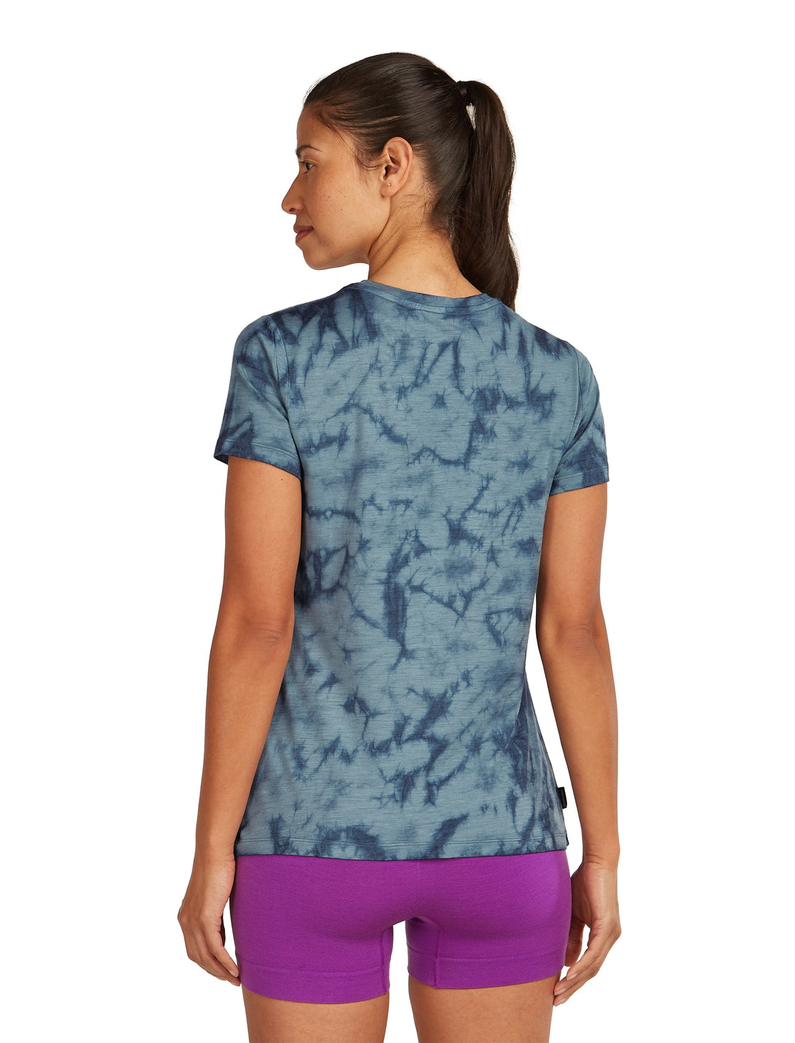 Tech Merino Scoop Tee Cloud Dye ♀
