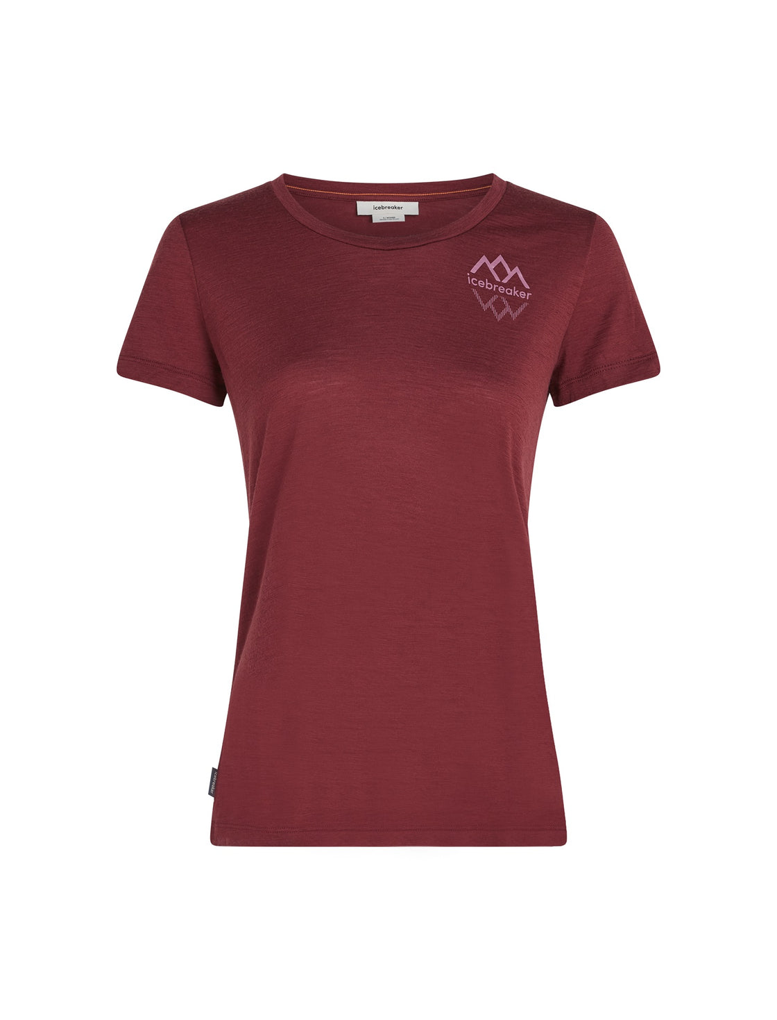 Tech Merino Scoop Tee Icebreaker Logo Reflections ♀