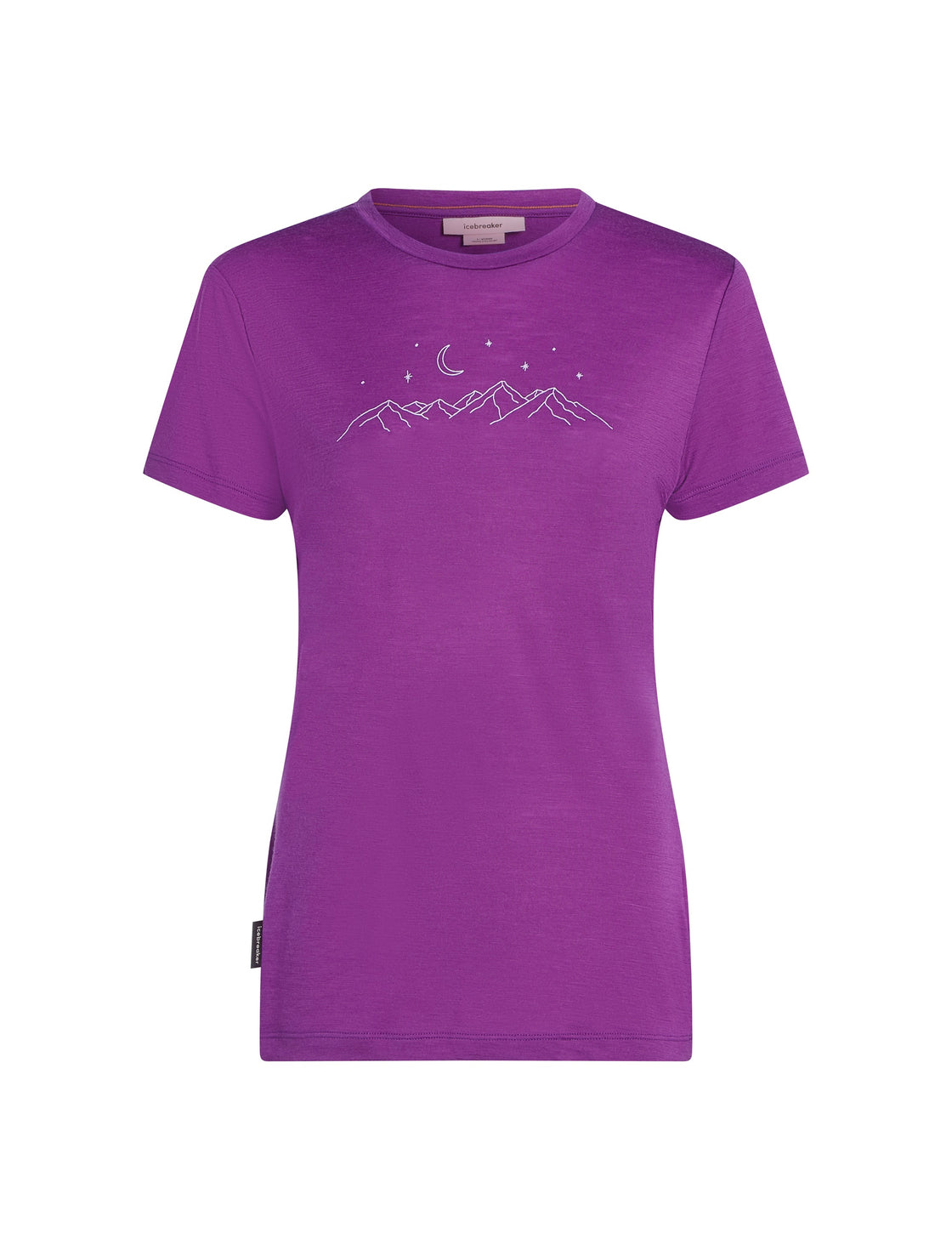Tech Merino T-Shirt Sparkling Stars ♀