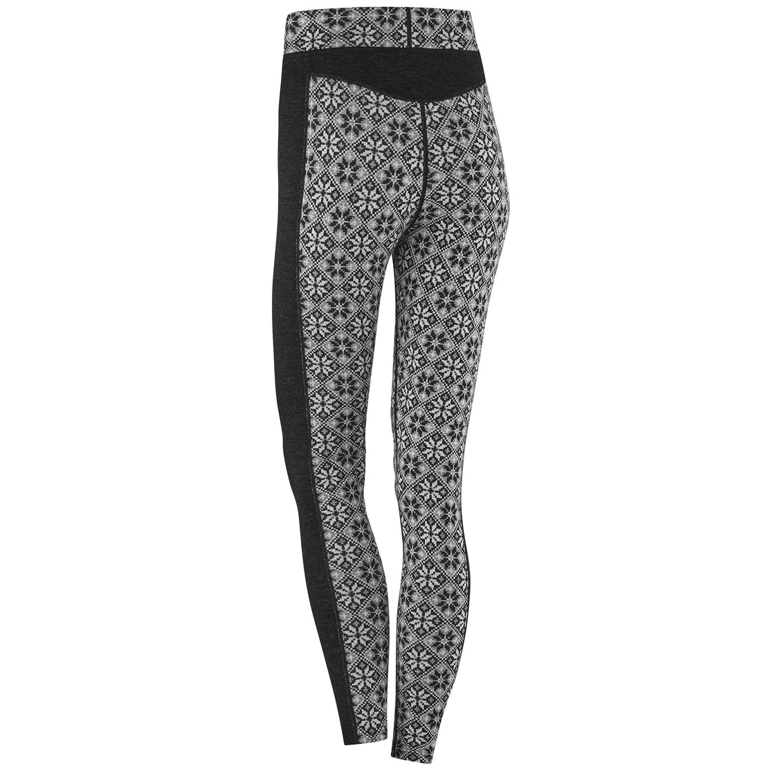 Legging Mérinos Taille Haute Rose 240