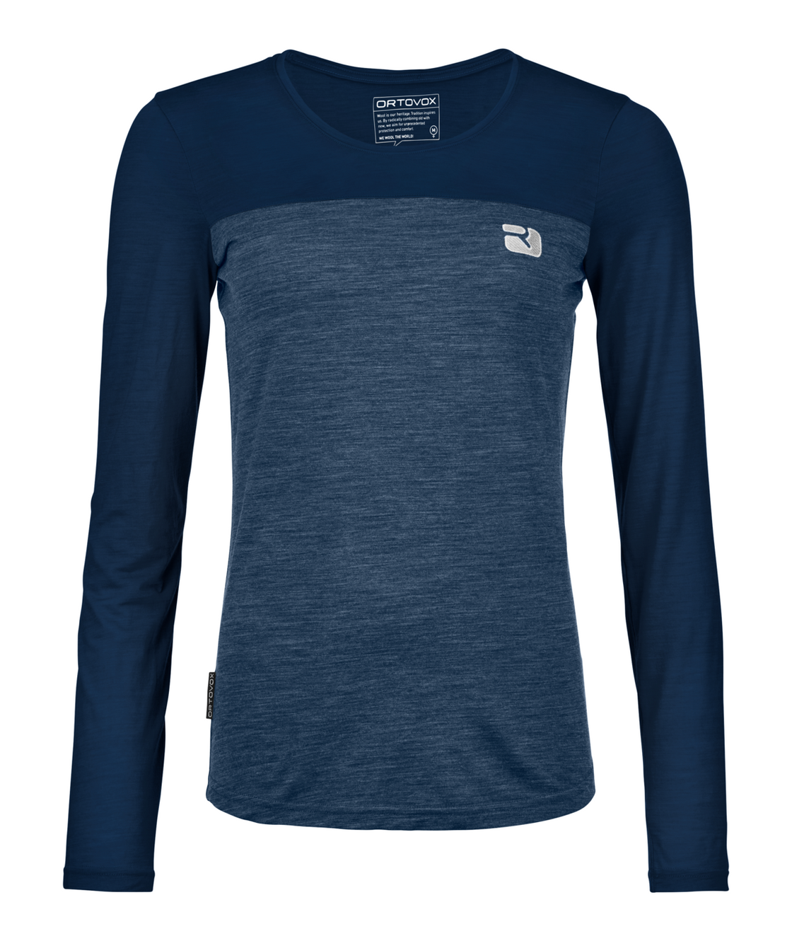 150 Merino Cool Logo Longsleeve ♀