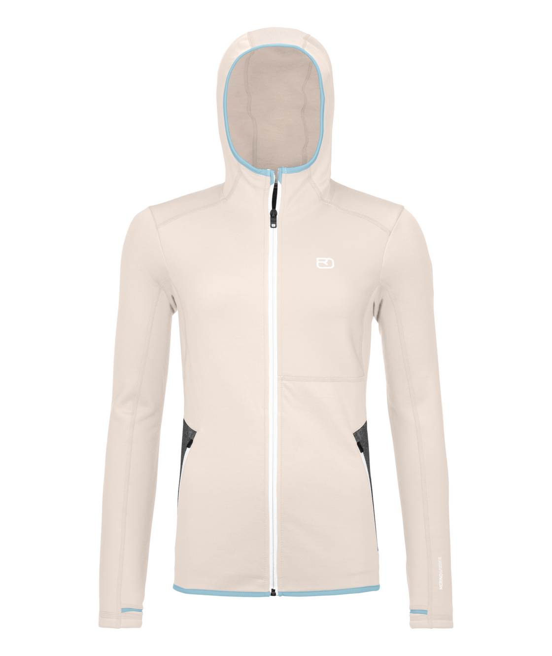 Merino Fleece Hoody Damen