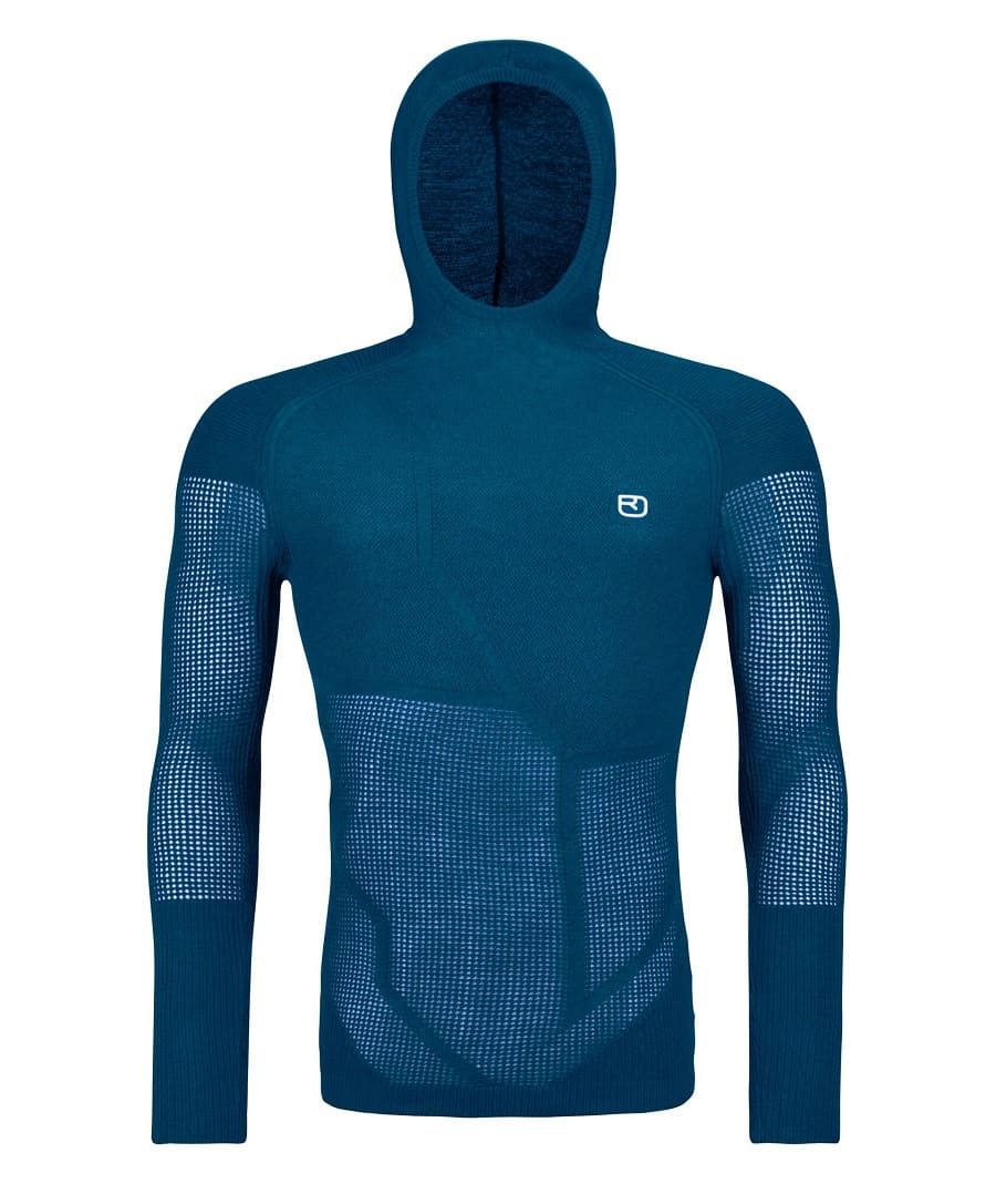 Merino Thermovent Hoody Herren