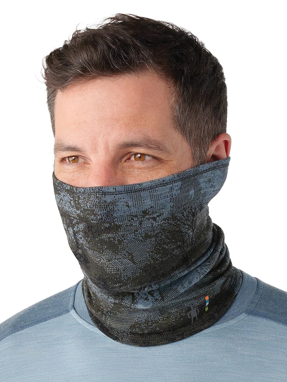 Thermal Merino Reversible Neck Warmer Forest