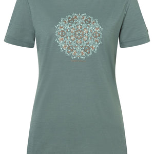 Mix Merino Ornamental Tee ♀