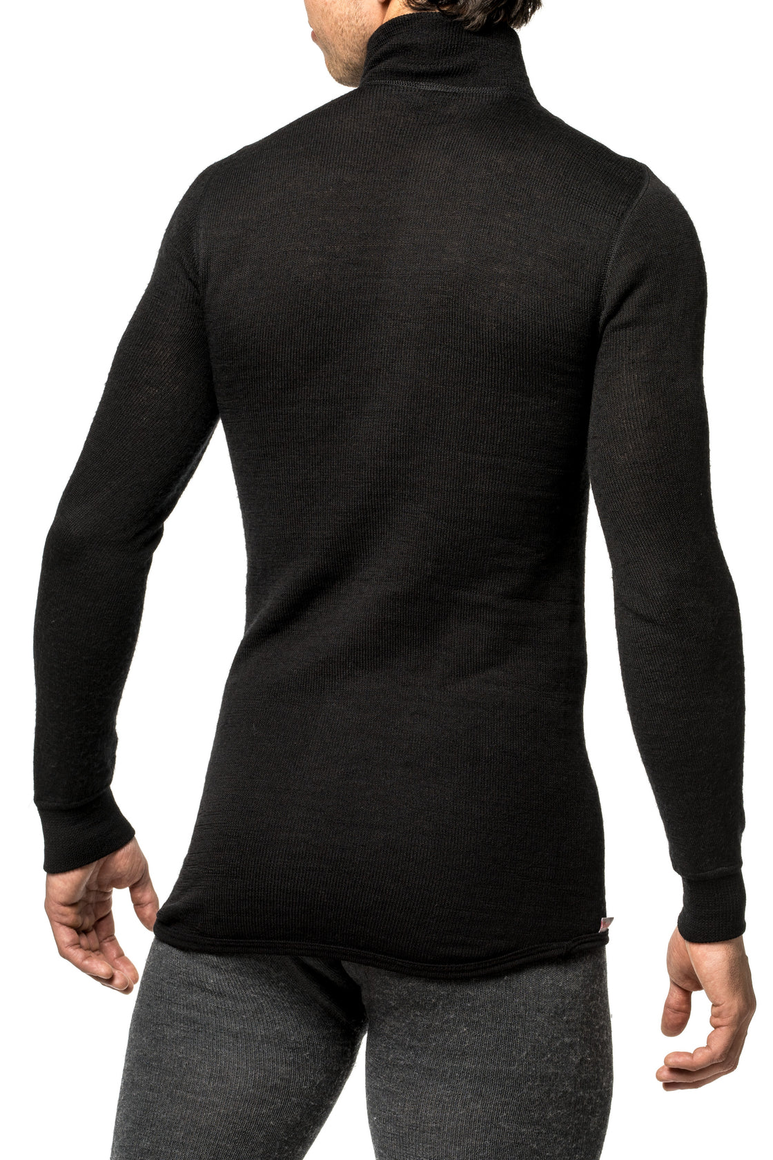 Ullfrotte-200 Thermo Merino Zip Turtleneck Unisex