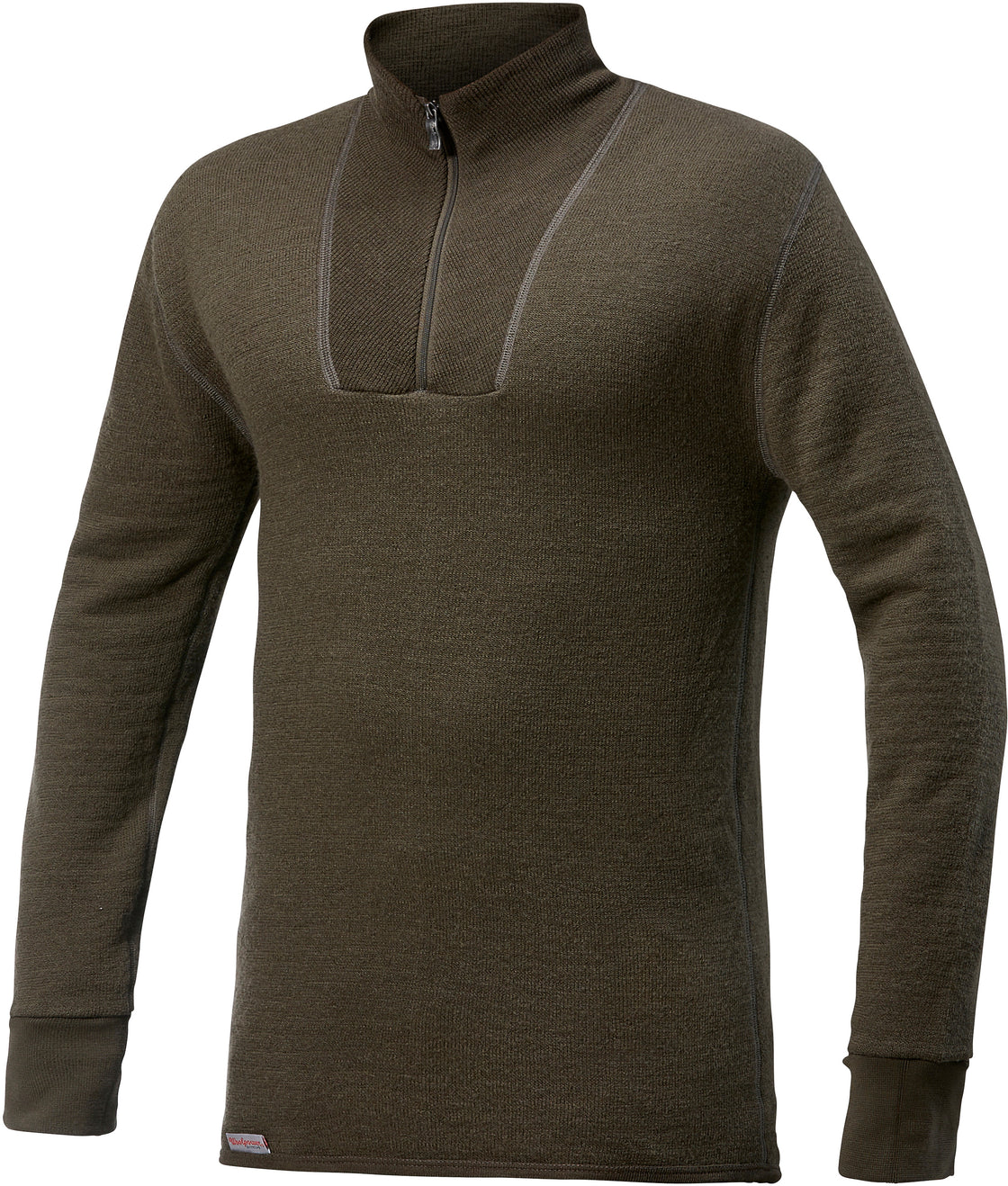 Ullfrotte-200 Thermo Merino Zip Turtleneck Unisex